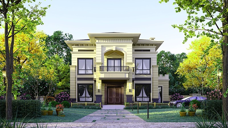 朝阳乡村别墅的墙壁通常用什么砖砌？